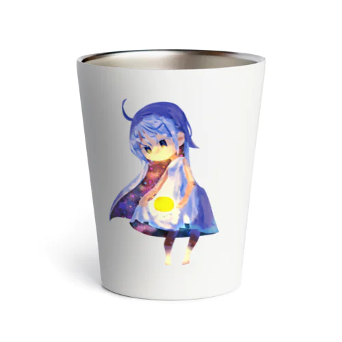 月の女の子 Thermo Tumbler