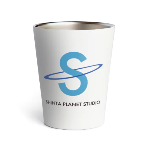 SHiNTA PLANET STUDIO LOGO Thermo Tumbler