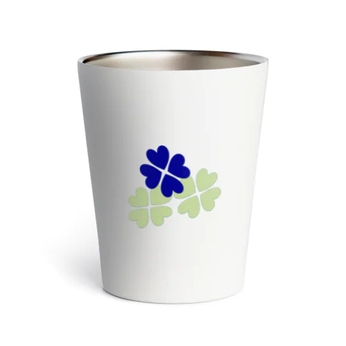 四葉（紺＆緑） Thermo Tumbler