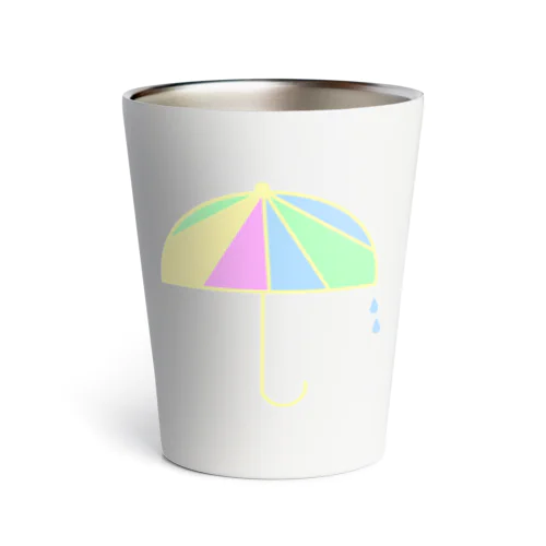 カラフル雨傘 Thermo Tumbler