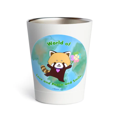 World of Love＆Peace＆Smile Vol.⑤ｰMonaくんver.ｰ Thermo Tumbler