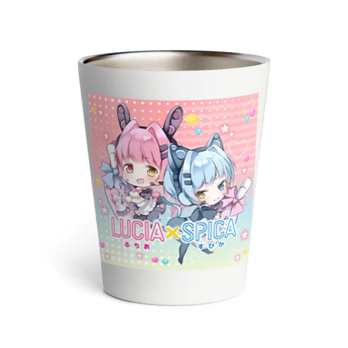 LUCIA×SPICA公式キャラクターグッズ Thermo Tumbler