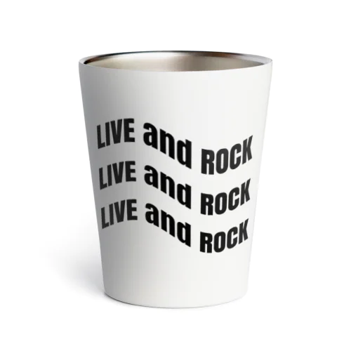 L&R  LIVE and ROCK Thermo Tumbler