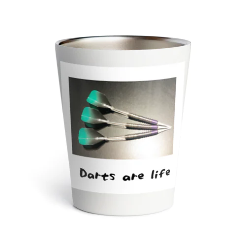 darts are life Thermo Tumbler