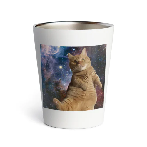 宇宙うちのねこ Thermo Tumbler