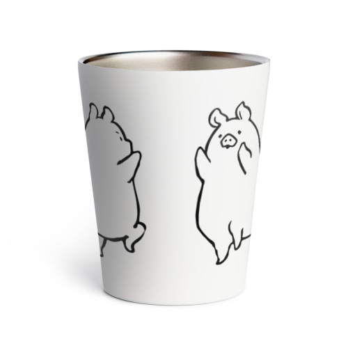 踊る豚 Thermo Tumbler