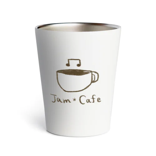 jam＊cafe ロゴ サーモタンブラー