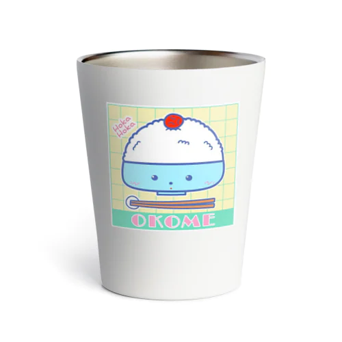 ほかほかOKOMEくん（80年代ファンシー） Thermo Tumbler