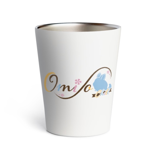 <OmisoChill> チンチラロゴ おみそ ver Thermo Tumbler