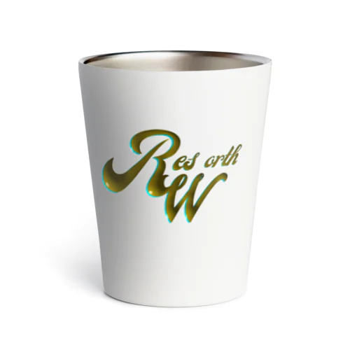 resworth LOGO エンボイスゴールドversion Thermo Tumbler