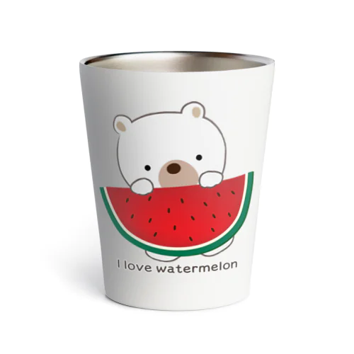 I love watermelon サーモタンブラー