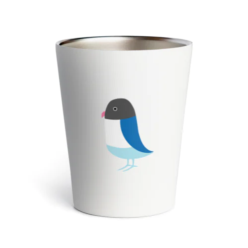 ブルーボタンインコさん Thermo Tumbler