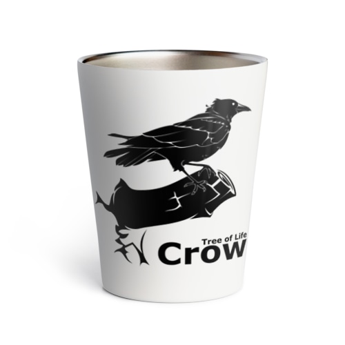 Tree of Life -- Crow Thermo Tumbler