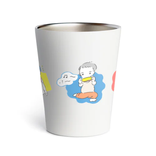 かわいいむすこ Thermo Tumbler