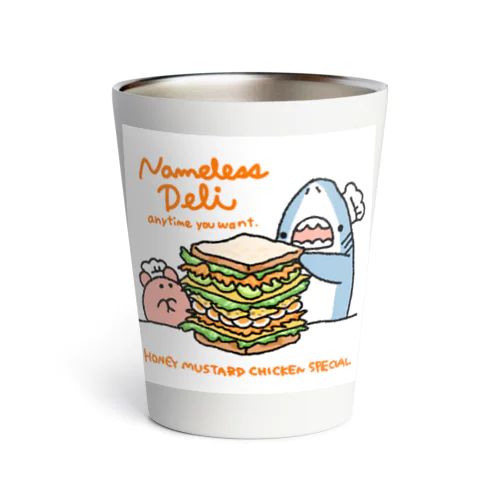 サメとメンダコのnameless deli サーモタンブラー