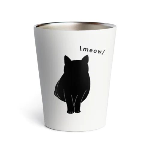 black-cat day Thermo Tumbler