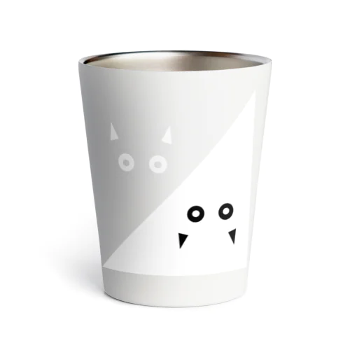 シロクロ猫 Thermo Tumbler