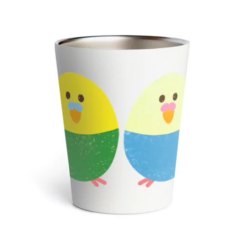 たまご型インコさん Thermo Tumbler