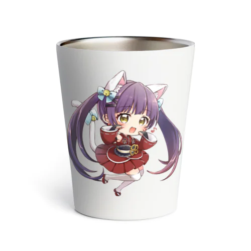 まなネコ にゃんにゃん♪ Thermo Tumbler