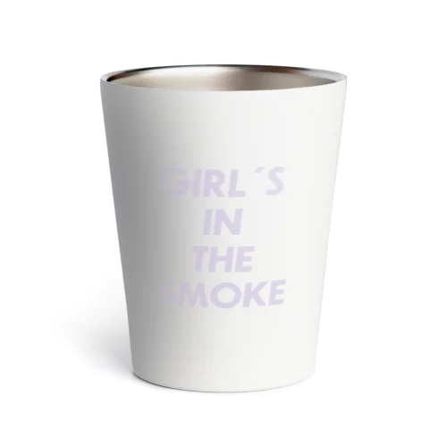 GIRL'S IN THE SMOKEロゴアイテム Thermo Tumbler