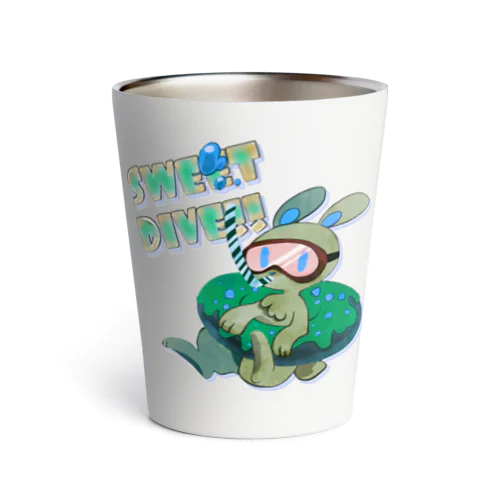 SWEET DIVE!! Green Thermo Tumbler