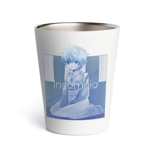 order maid / blue Thermo Tumbler