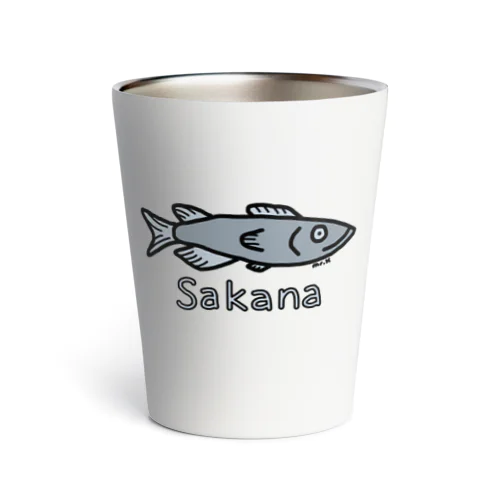 Sakana (魚) 色デザイン Thermo Tumbler