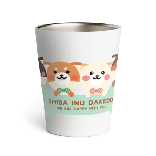 HAPPY４柴犬 Thermo Tumbler