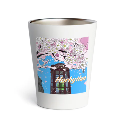 シティポップ風『Horhythm Spring』 Thermo Tumbler