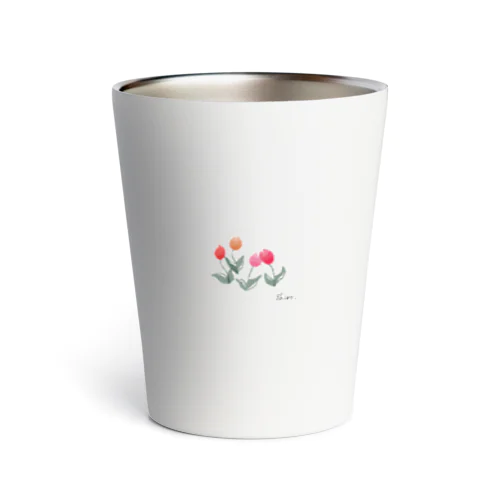 韓国風チューリップ🌷 Thermo Tumbler