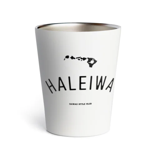 HALEIWA　BLK LOGO （両面プリント） Thermo Tumbler