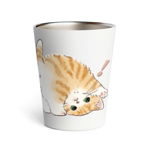 いつもとちがうしてん（茶トラねこ） Thermo Tumbler