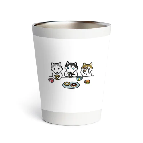 ドーナツ＆ハスキータンブラー Thermo Tumbler