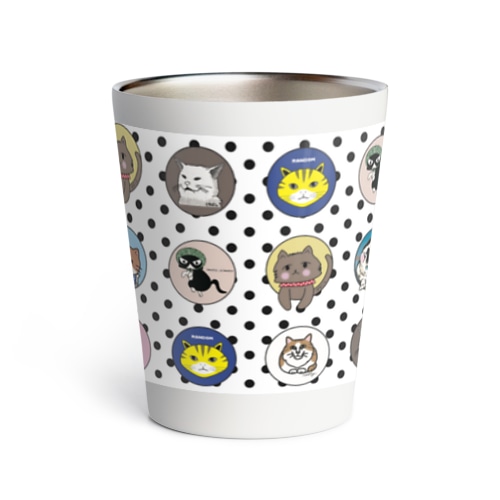 【コラボ】猫の日集まれ Thermo Tumbler