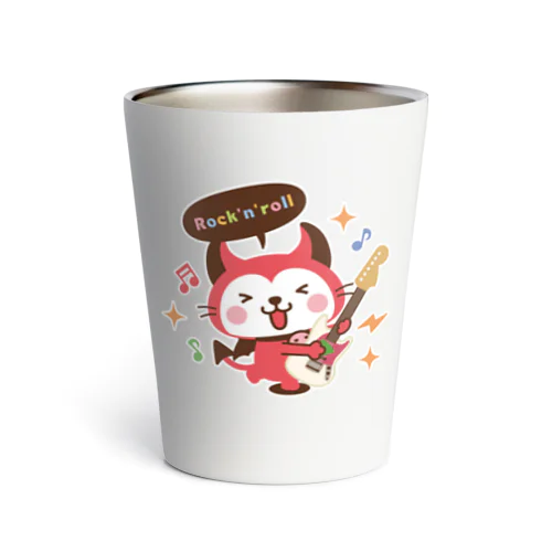 デビねこくん タンブラー ロックンロール Thermo Tumbler