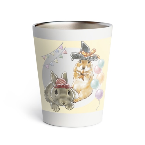 11.Pyonpyonmaru & Donbei Thermo Tumbler