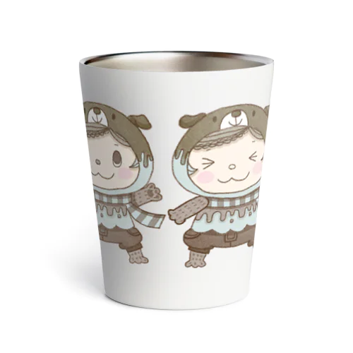 ちろくまちゃんダンシングタンブラー Thermo Tumbler