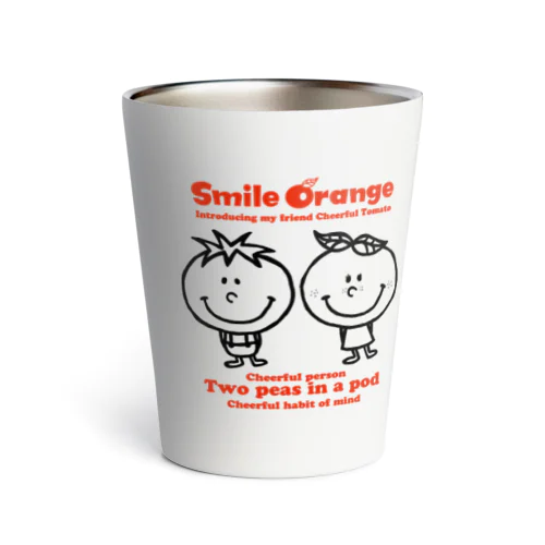 Smile Orange 5 Thermo Tumbler