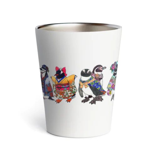 Kimono Penguins Dream Team Thermo Tumbler