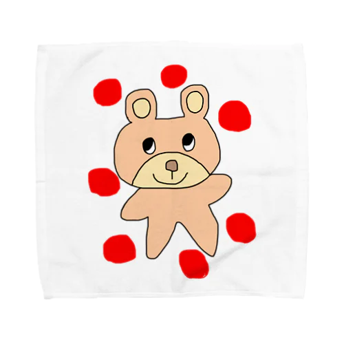わたしのクマ Towel Handkerchief