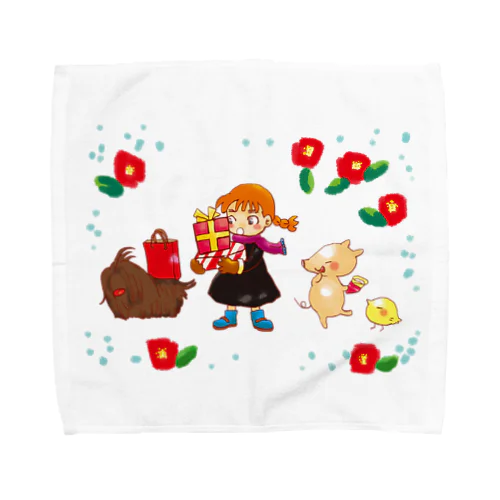 モップ犬こと、コモンドール Towel Handkerchief