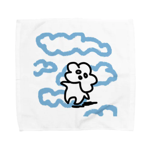 とぐうさんの心は曇り空。。 Towel Handkerchief