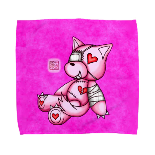 ❀花狐庵❀ "Heart♡Wolf!!" Towel Handkerchief