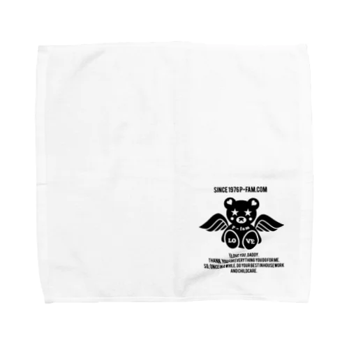 P➛KUMAちゃん(羽バージョン) Towel Handkerchief