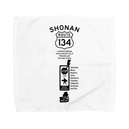 R134_No.001_BK Towel Handkerchief