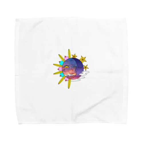 El sol y La luna Towel Handkerchief