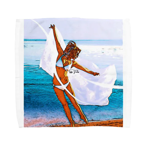 Summer Girl - Stay Fearless Version #1 Towel Handkerchief