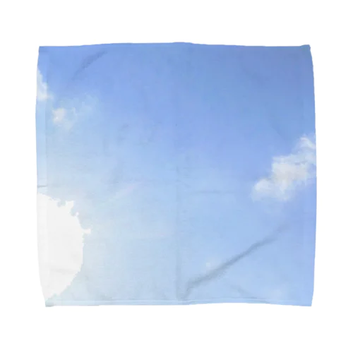 青空、太陽、雲 Towel Handkerchief