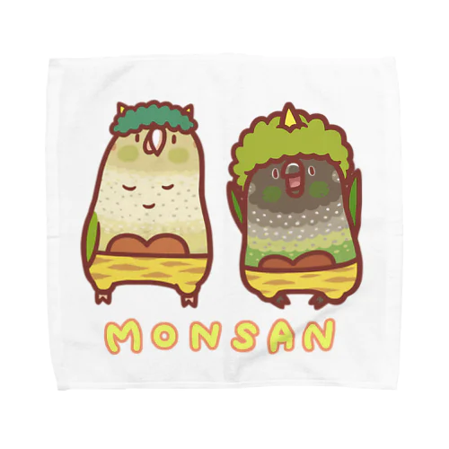 《MONSAN》おにうろこ Towel Handkerchief