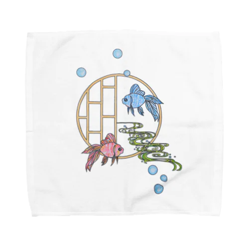 GoldFish金魚 Towel Handkerchief